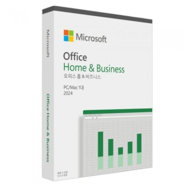 MS/공식 마이크로소프트 Office 2024 홈 앤 비즈니스 PKC 기업용 한글