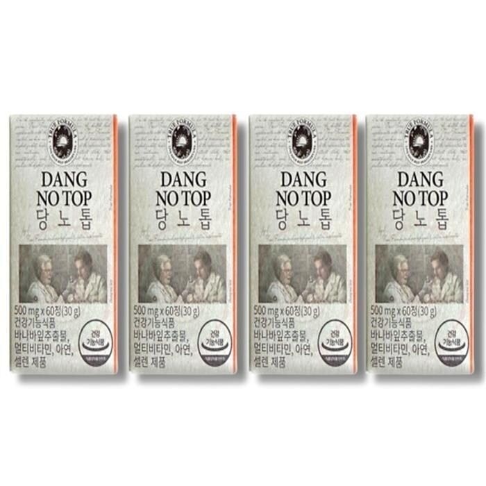 [건강나라] 트루포뮬러 당노톱 500mg x 60정 4박스 (50204992)