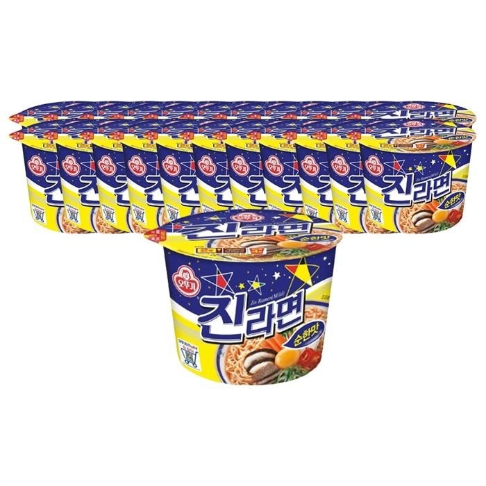 오뚜기 진라면컵 순한맛 110g 24개