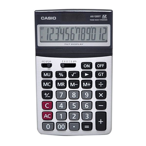 [카시오] 계산기 AX-120ST
