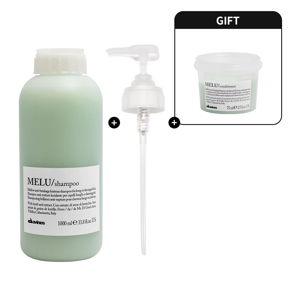 [롯데백화점] 다비네스 멜루 샴푸 1000ml (+멜루 컨디셔너 75ml 증정)