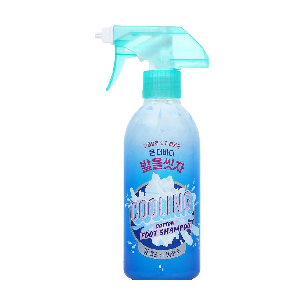 [롯데백화점] LG생활건강 온더바디 발을씻자 쿨링 코튼풋샴푸 385ml