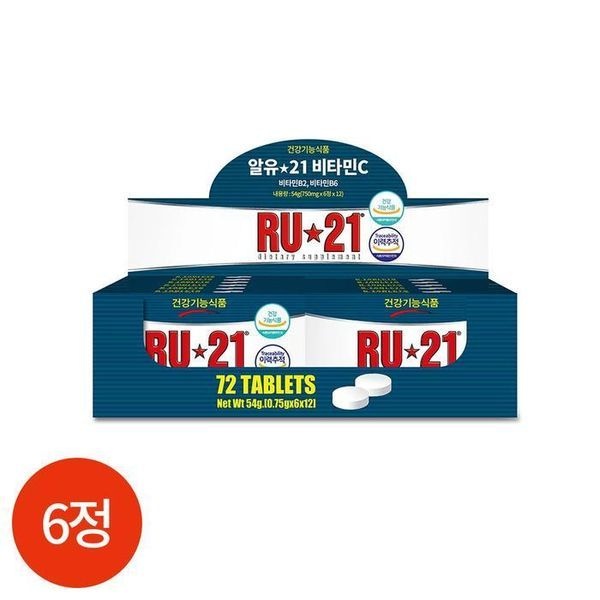 [하프클럽]RU21 비타민C 6정 x 12박스