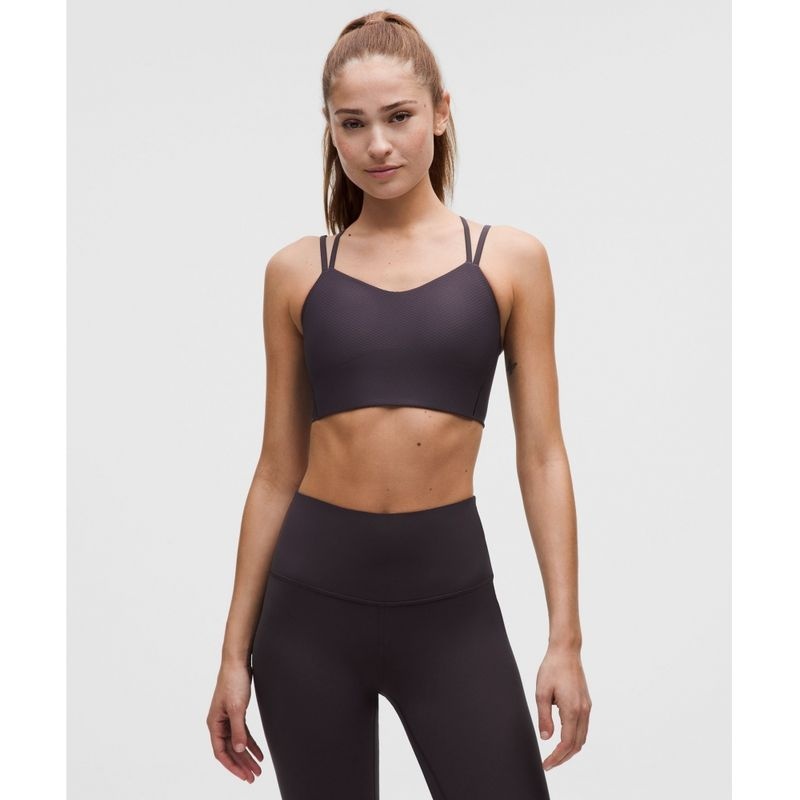 LULULEMON 라이크 어 클라우드 롱라인 브라 라이트 서포트, B C컵 *도트