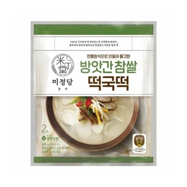 [냉장] CJ 미정당 참쌀 떡국떡 400gx2