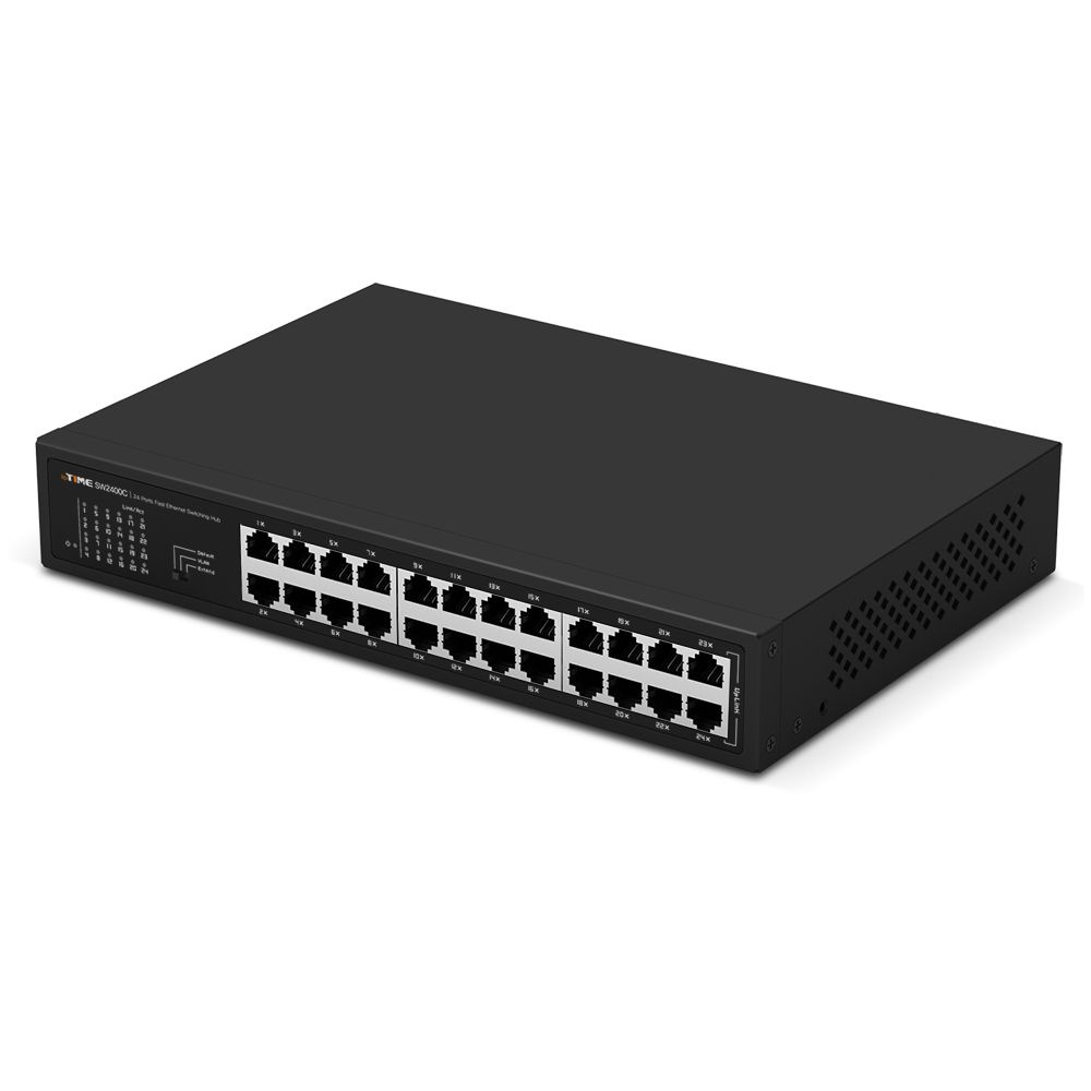 [재포장] 아이피타임(ipTIME) SW2400C 24포트 스위칭허브 데스크탑 랜선분배기