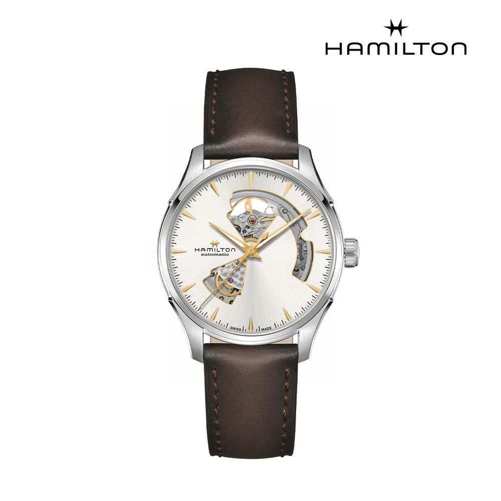 [롯데백화점] 해밀턴 H32675551 재즈마스터 오픈하트 오토 40mm