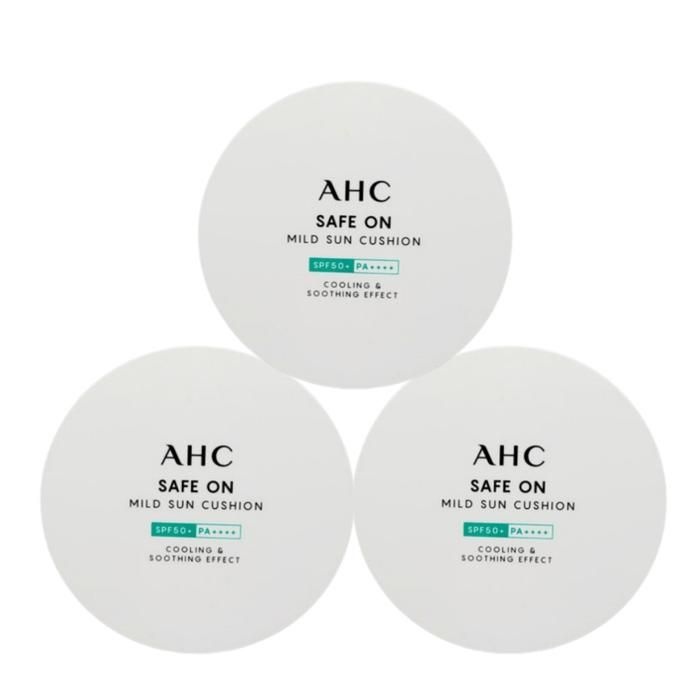[영양친구] AHC 세이프 온 마일드 선쿠션 25g 3개