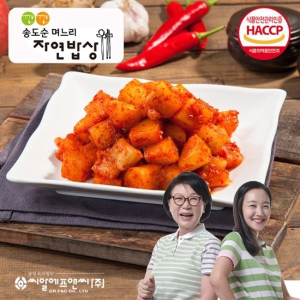 깐깐 송도순 며느리 자연밥상 깐깐 송도순 깍두기 3kg