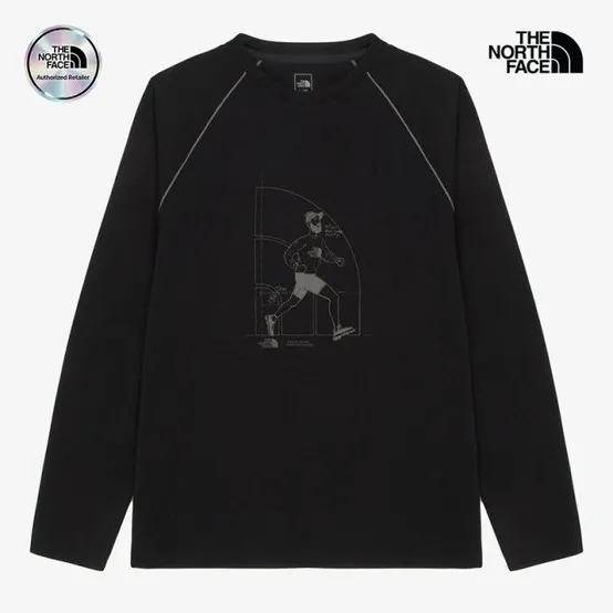 NT7TR51A 남성 살리오 긴팔 티셔츠 BLK