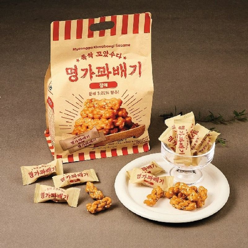 (직)명가꽈배기 참깨 500g X 5세트