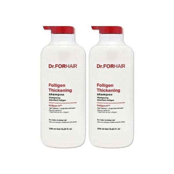 닥터포헤어 폴리젠 씨크닝 샴푸 500ml 2개/mjc