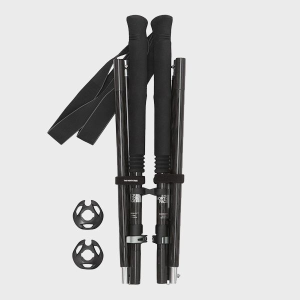 노스페이스 NA5SR50A 올 카본 폴딩 스틱 세트 BLK