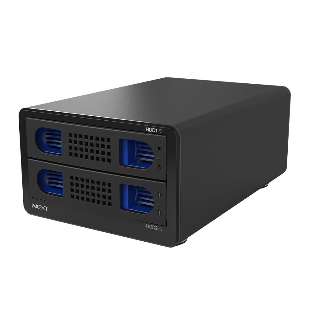 넥스트유 NEXT-802TC RAID 40TB [20TBX2EA] (USB3.0 2베이 레이드 스토리지)