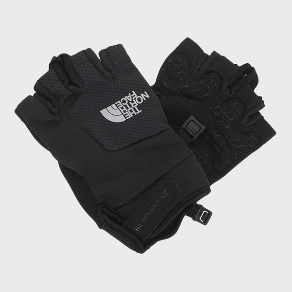 노스페이스 NJ3FS01A 쿨 트레킹 하프 글러브 BLK