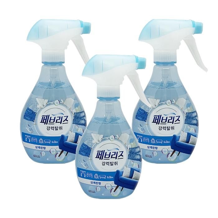 [페브리즈] 상쾌한향 370ml x 3개 섬유탈취체