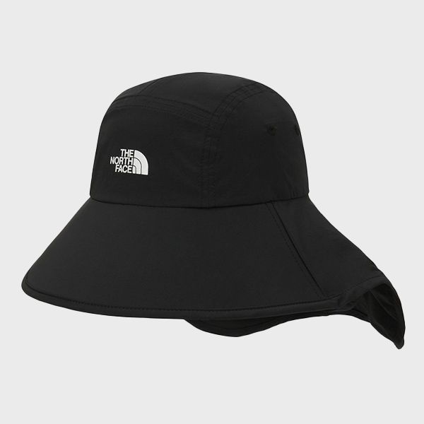 NE3HS08A TNF 와이드 선 쉴드 햇 BLK