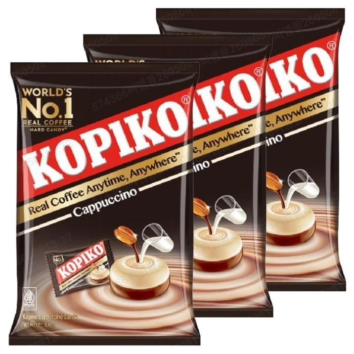 코피코 카푸치노맛 캔디 800g 3개