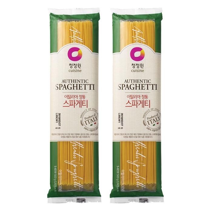 [청정원] 청정원 스파게티면 500g 2개
