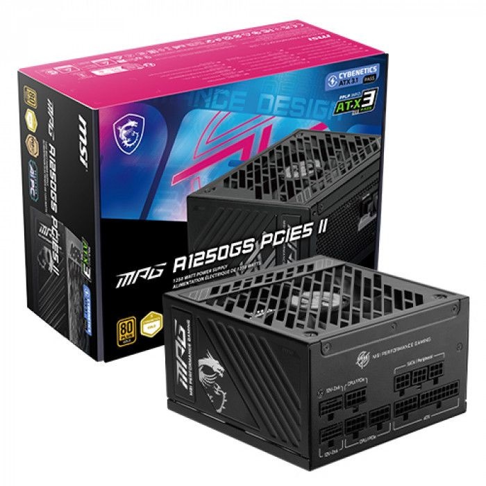 [오늘출발] MSI [엠에스아이] MSI MPG A1250GS 80PLUS골드 풀모듈러 ATX3.1 파워서플라이