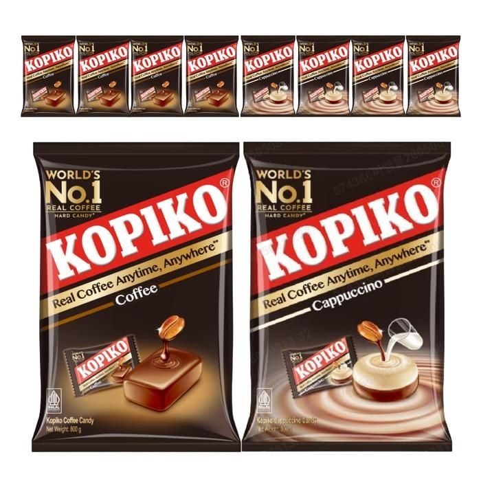 코피코 캔디  800g 2종 커피맛+카푸치노맛 5세트