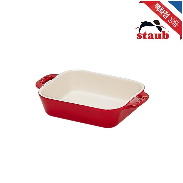 [롯데백화점] 스타우브 그라탕 디쉬 14X11cm 체리 ST40511-139 LE1202443262