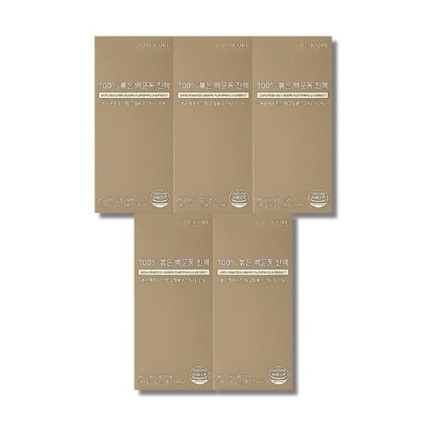 뉴트리코어 100 볶은 맥문동 진액 20g x 14포 5박스