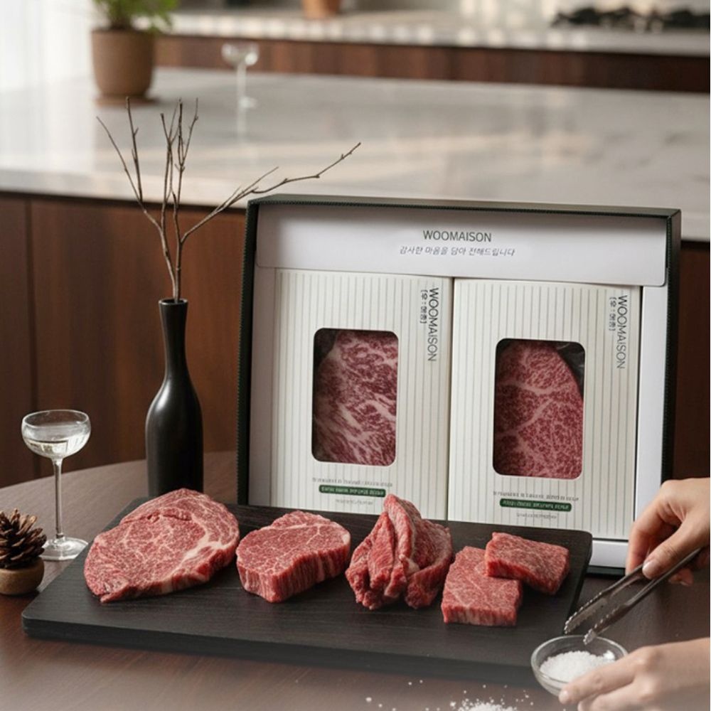 [롯데온]1++부채살 투쁠 한우 200g (23,210원/3,500원)
