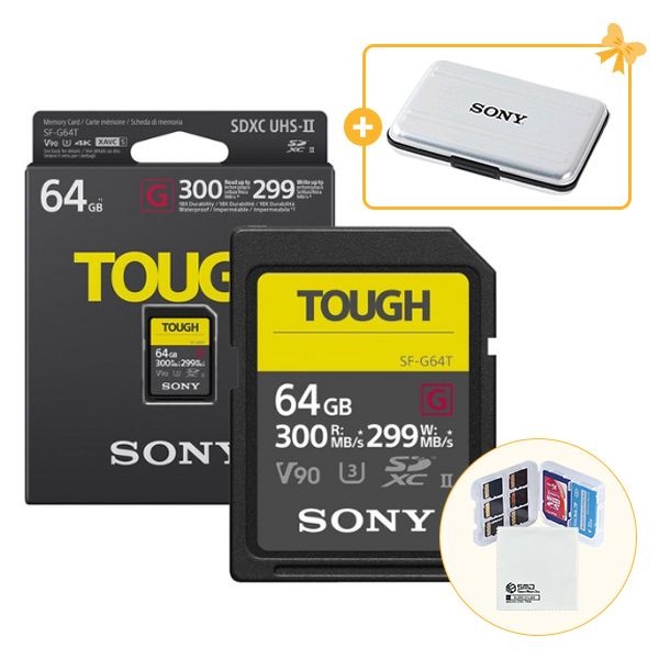 소니 SF-G128T TOUGH SDXC UHS-II U3 Class10 4K 메모리 카메라 SD카드 128GB