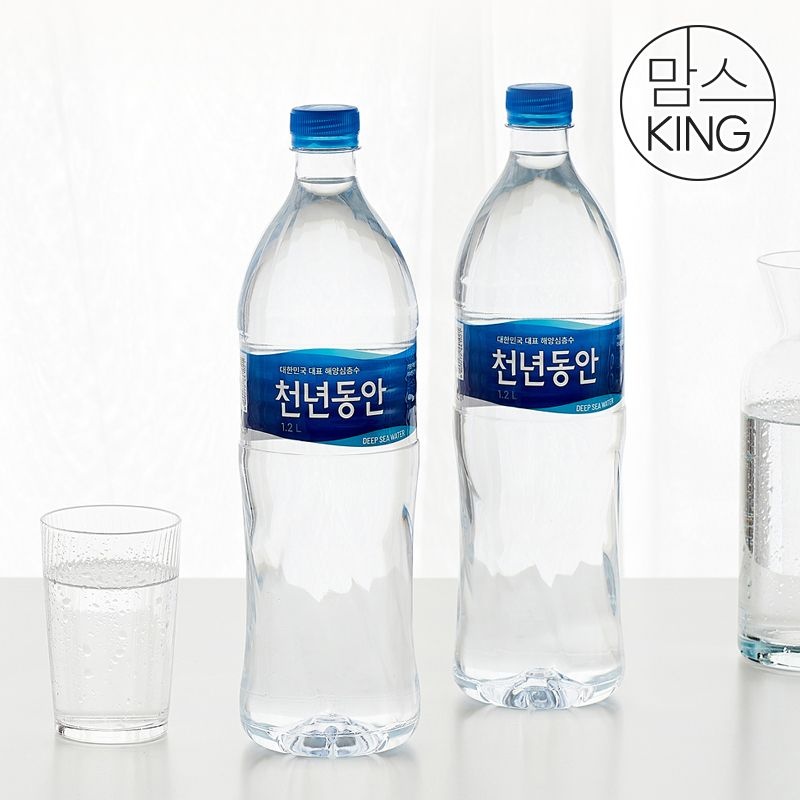 맘스킹 [맘스킹] 해양심층수 천년동안 경도 80 1.2L 9병