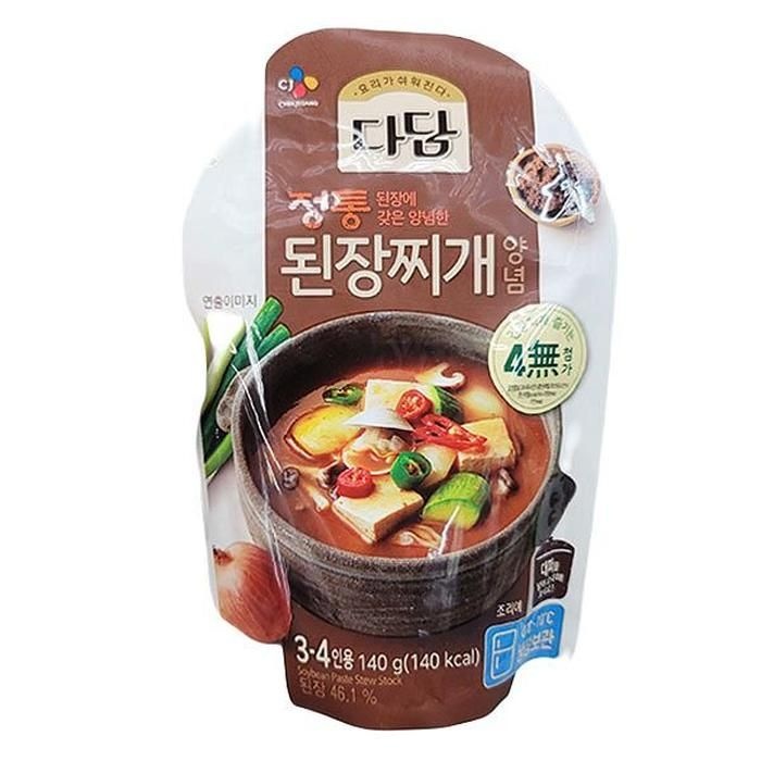 CJ 다담 정통된장찌개전용 140G X 5개 b80014