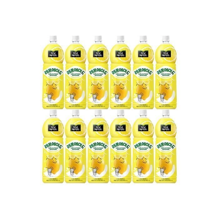 [패션플러스][코카콜라]미닛메이드 레몬에이드 1.5L 12개 (45231390)