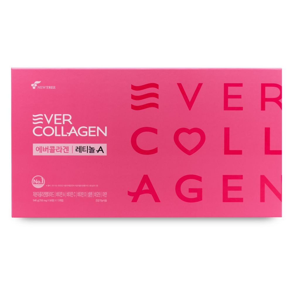 에버콜라겐 레티놀A 750mg x 56정 X 13개입(1박스) I