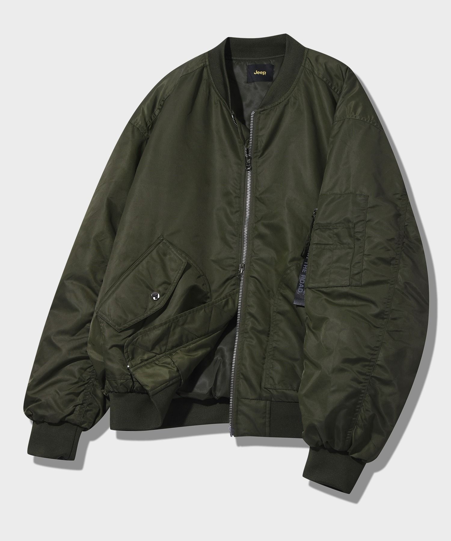 지프 2way MA-1 포켓 항공점퍼 KHAKI JQ5JPU001KH 4507531