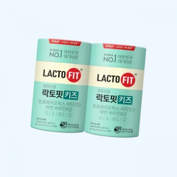 락토핏 종근당건강 키즈 어린이 60포 2개 2g x 4932700