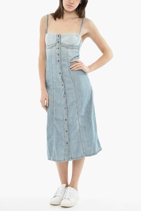 디젤 롱 원피스 A10934 068GH 01 Blue