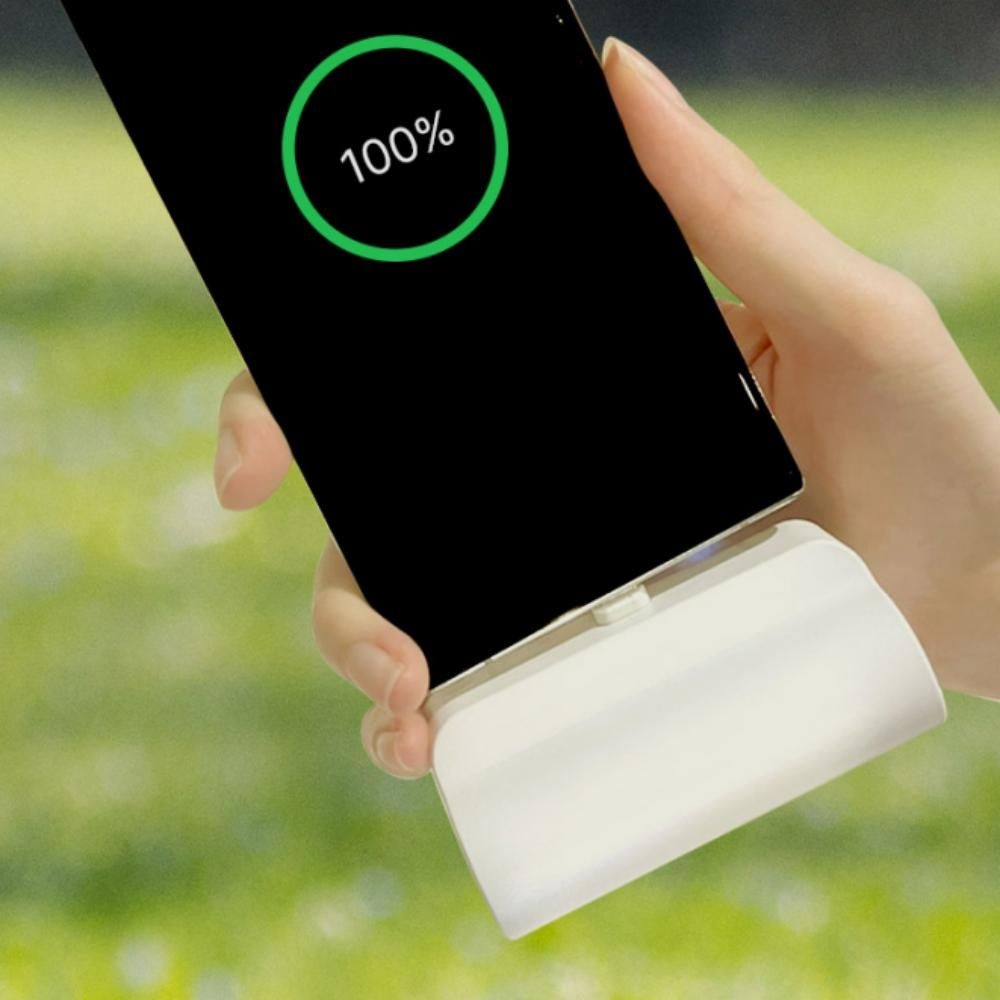 C타입 미니 도킹형 대용량 보조배터리 10000mAh 고속충전 Type-C 휴대용 여행 캠핑 기념품 사은품 판촉물 단체선물 봉