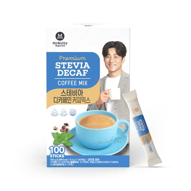 [온누리7%혜택][맥널티] 당제로 디카페인 스테비아 커피믹스 100개입
