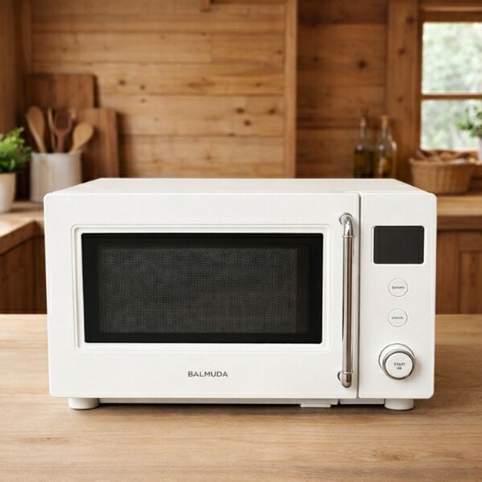 발뮤다 [해외] 발뮤다 더 레인지 S 전자레인지 20L 플랫 KRN01JP-WH 화이트
