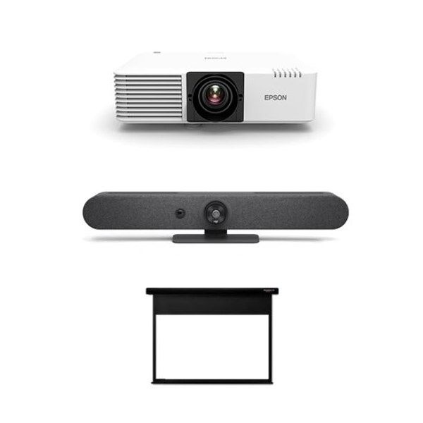 EPSON 공식 번들 프로모션 엡손 EB-L690U + 로지텍 Rally Bar Mini 전동매립 120인치 스크린 4076776