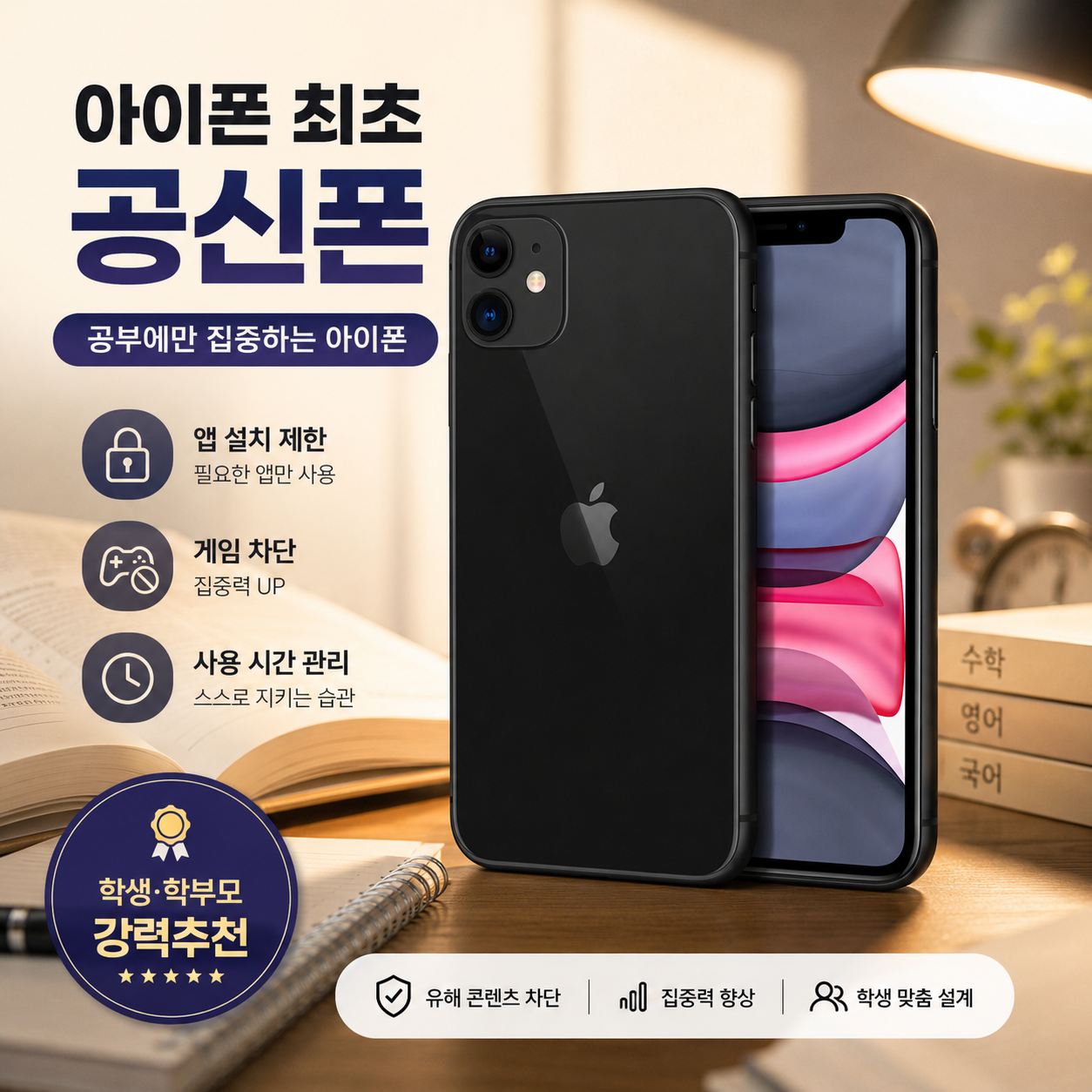 Apple 공신폰 아이폰11프로 중고 공기계 공부폰 키즈 알뜰폰요금제 애플 아이폰 SKT유심 콜라보