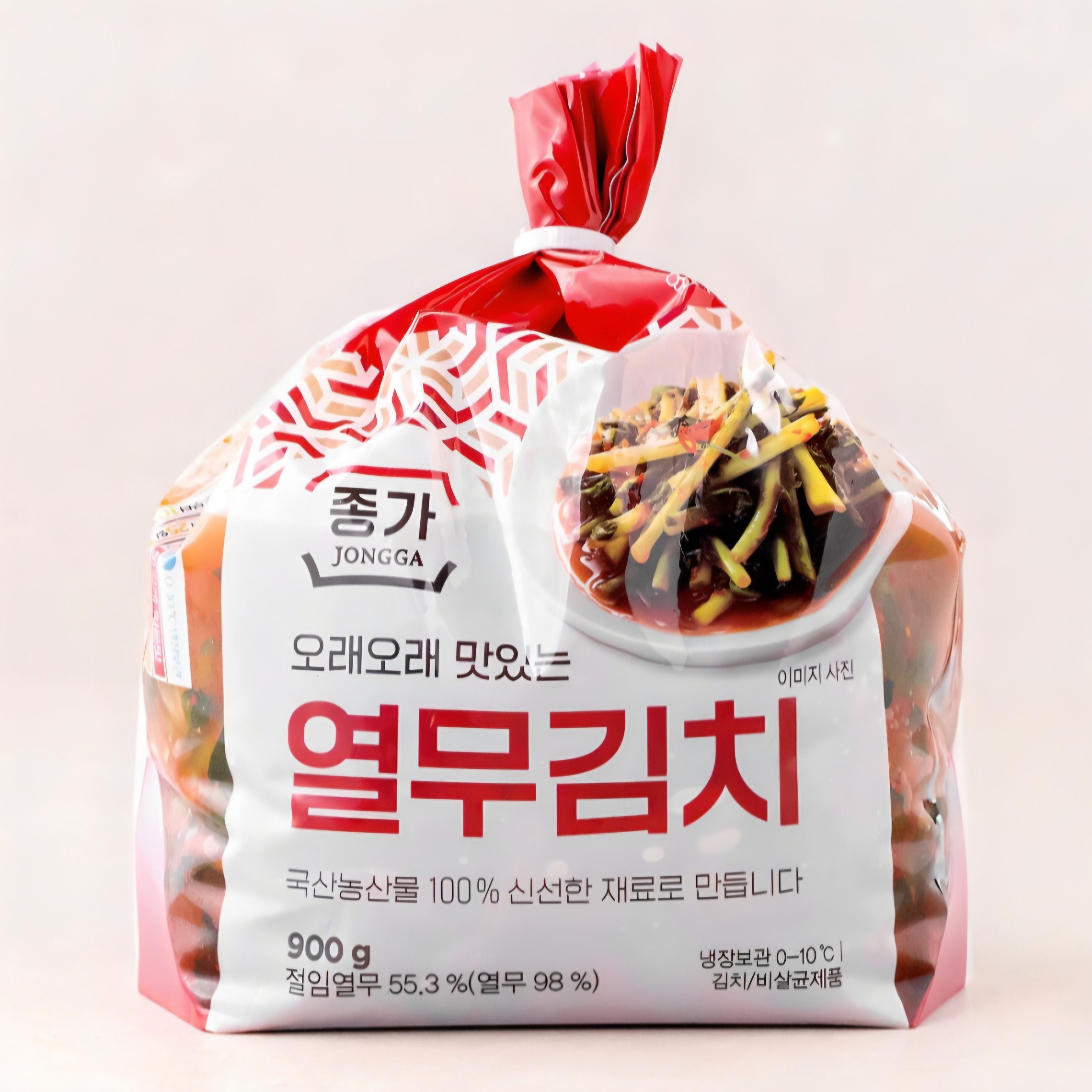 종가 오래오래 맛있는 열무김치, 900g, 2개