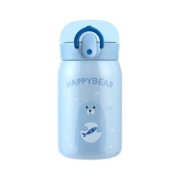 홈애니 해피베어 원터치 보온보냉병 250ml