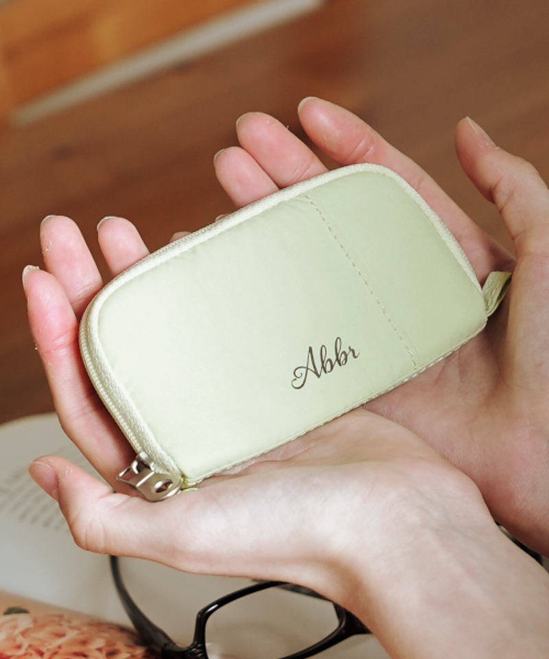 ABBR Easy Zip Half Wallet Lemon AB2502AC01 3491770