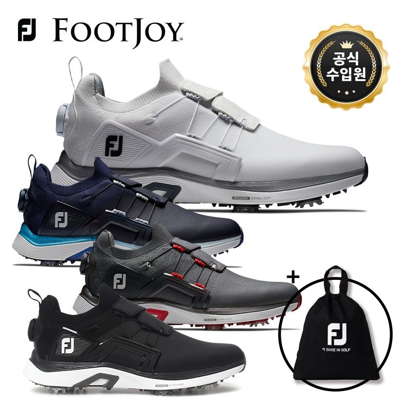 풋조이 (현대Hmall) [풋조이정품](신주머니증정)남성 24 HYPERFLEX BOA 하이퍼플렉스 스파이크 보아 골프화 51099 51045 55456
