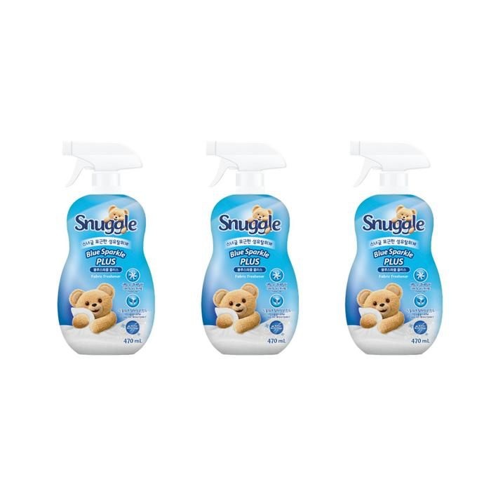 [스너글] 블루스파클 470ml x 3개 섬유탈취제
