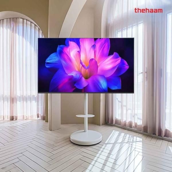 UnKnown 더함 MiniLED 구글 5.0 스마트티비 + 이동식스탠드 Set 140cm 55인치 고객자가설치 4077081