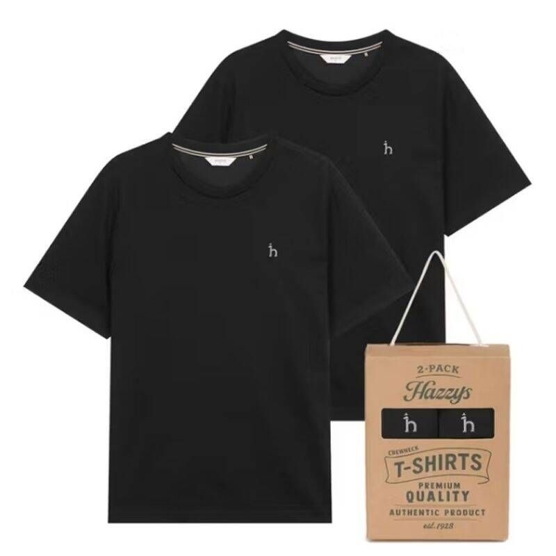 <매장정품> HAZZYS 헤지스 [26SS][PACK-T][ESSENTIAL] 남성 크루넥 티셔츠 HZTS6B500BK HZTS6B500_BK_BONON 1899138