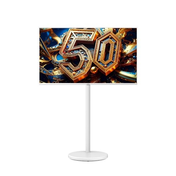 더함 102cm 40인치 화이트에디션 QLED NA401 TV + 이동식스탠드 라이트 패키지 4076393