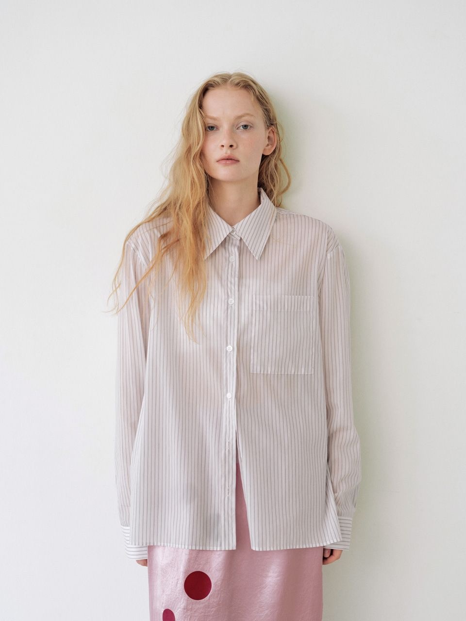 [롯데백화점] 에디텀 FLAMINGO STRIPE SHIRT_PINK [A26CWSH52APK]